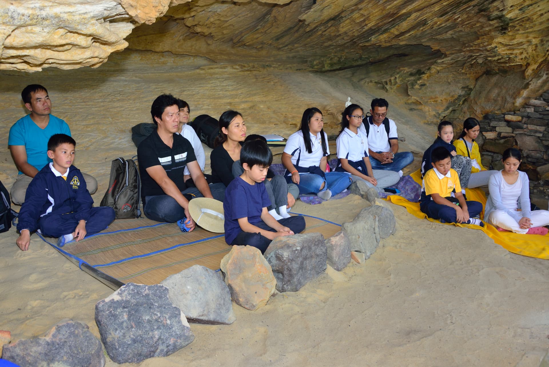 Children at study in a bright classroom (published with consent)